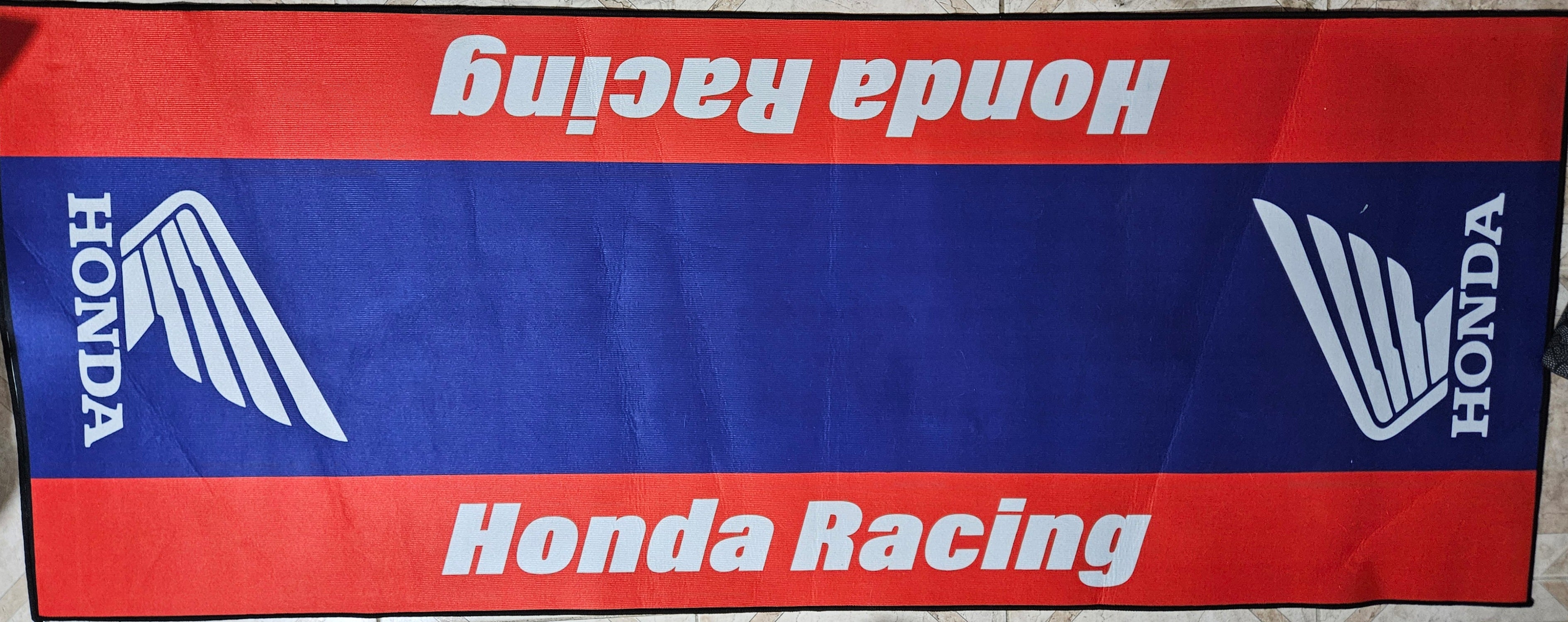 Motorcycle floor mats for garage and exhibition BMW-Honda-Yamaha 220x100cm