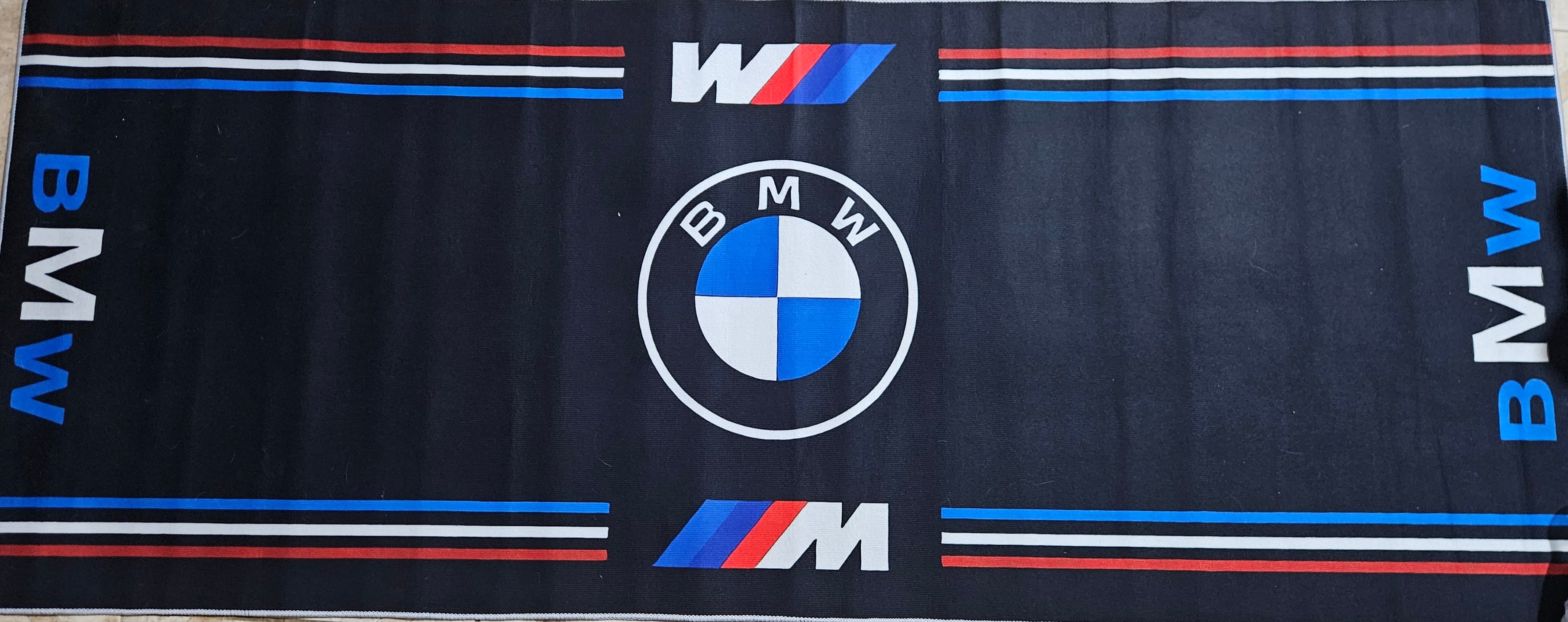Motorcycle floor mats for garage and exhibition BMW-Honda-Yamaha 220x100cm