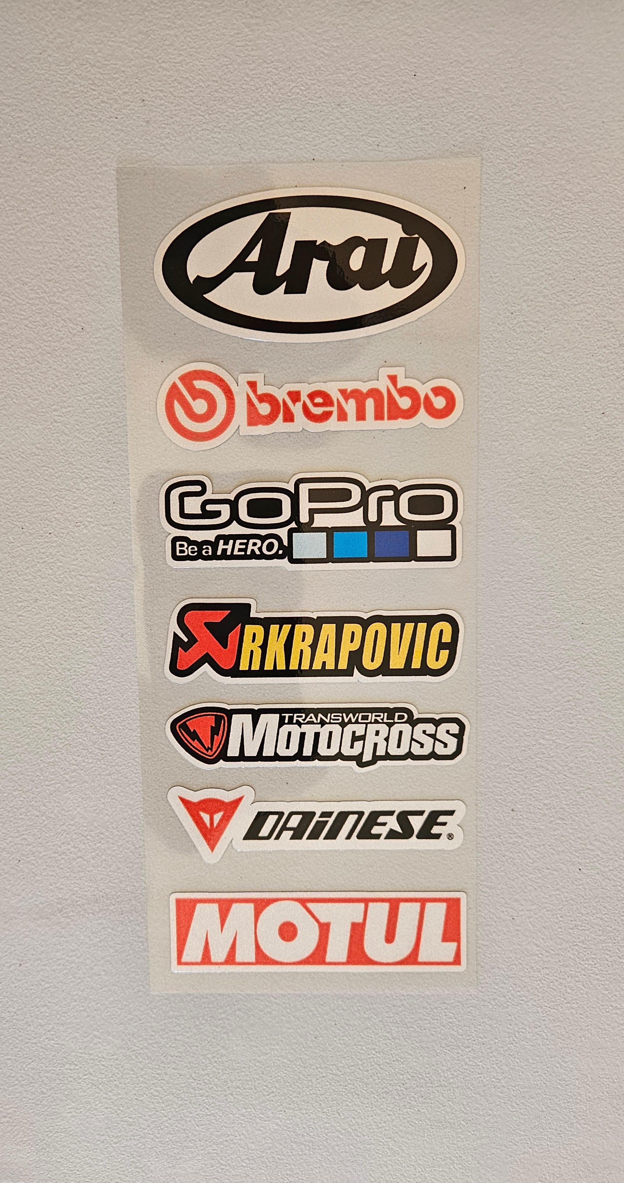 Reflective Motorcycle Edge Strips Bike Helmet Stickers or Car Styling Vinyl Decals Waterproof UV resistant Decorative Stickers