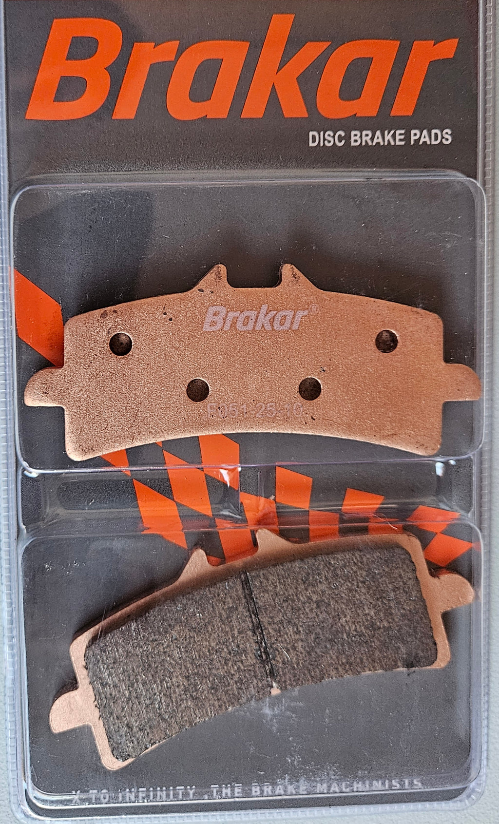 Brakar Front Brake pads for Suzuki Gsxr 1000 2012-2025 fits Brembo calipers