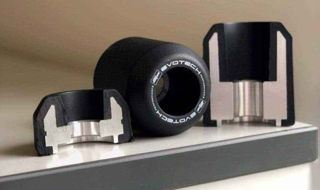 Evotech Performance Suzuki GSXR 600 750 2008 2025 Frame Crash Protection kit. No Drill/ No cut