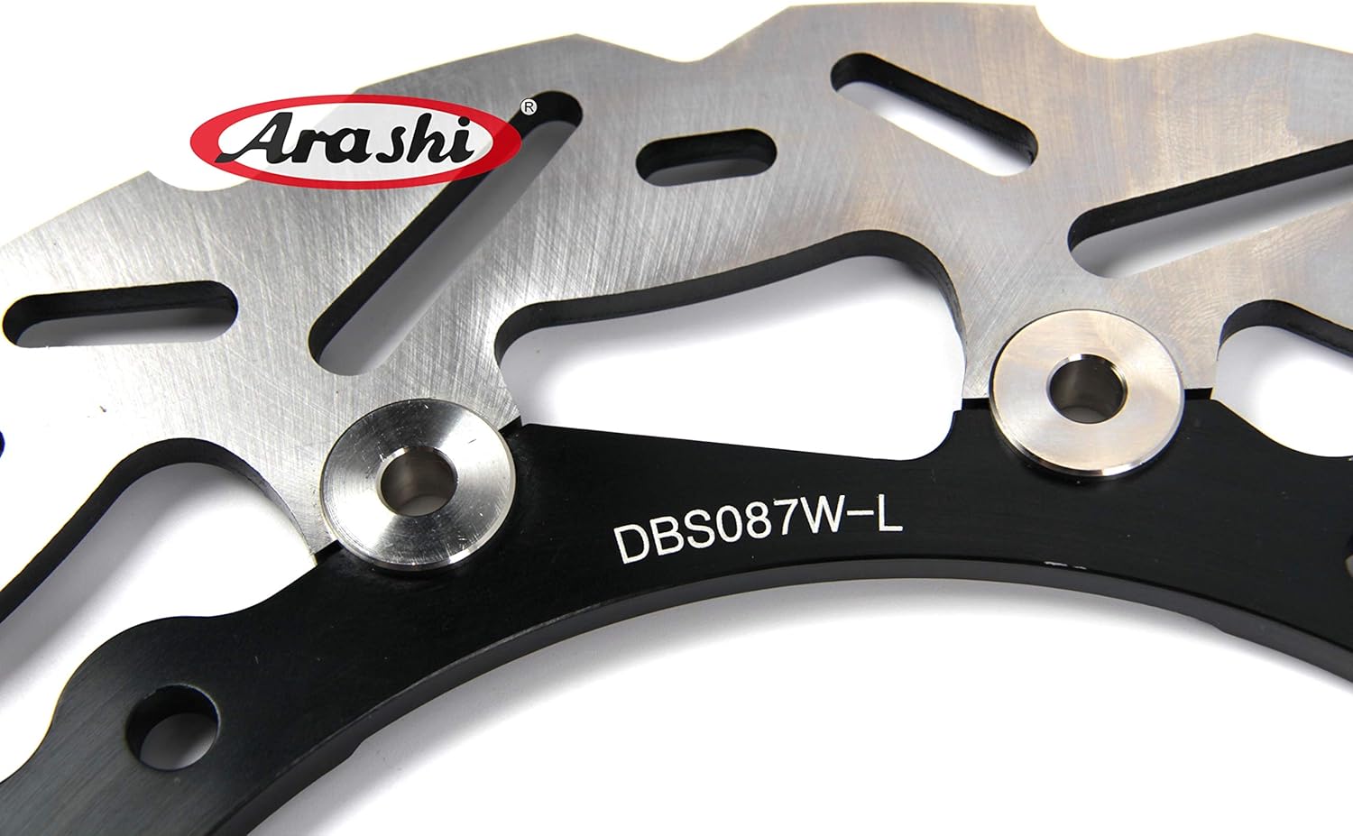 Arashi Front Brake Disc Rotors for BMW S1000RR 2009-2018 / S1000R 2014-2017 NAKED 2014-2018 Motorcycle Replacement Accessories S 1000 RR R S1000 1000RR 1000R Black 2011 2012 2013 2015 2016