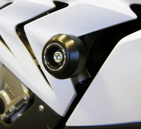 Evotech Performance BMW S1000RR 2009 2018 Frame Crash Protection kit. No Drill/ No cut