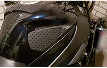 غطاء وسادة جانبية لخزان الوقود والغاز ثلاثي الأبعاد من المطاط المقاوم للماء من Yamaha YZF R1 لحماية الركبة لـ Yamaha YZF R1 2004-2008