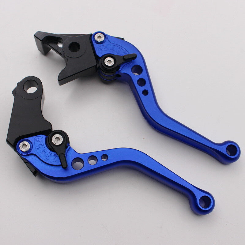 Aluminium BLUE Short Levers Pair For BMW s1000rr 2009-2016