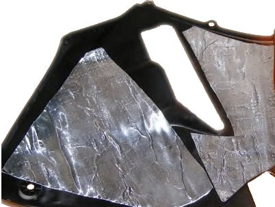 Heat shield Motorcycle fairing Self Adhesive universal 50x30cm