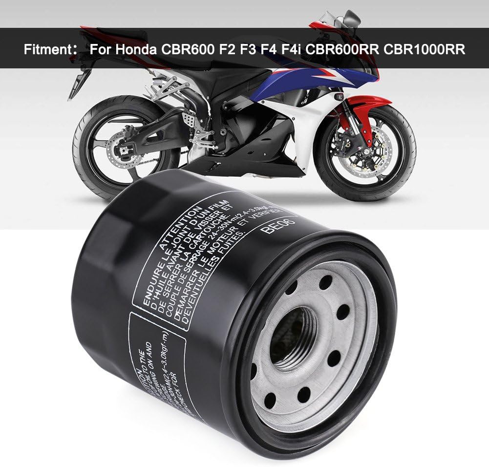 Motorcycle Oil Filter for Honda CBR600 F2 F3 F4 F4i CBR600RR CBR1000RR -BE06