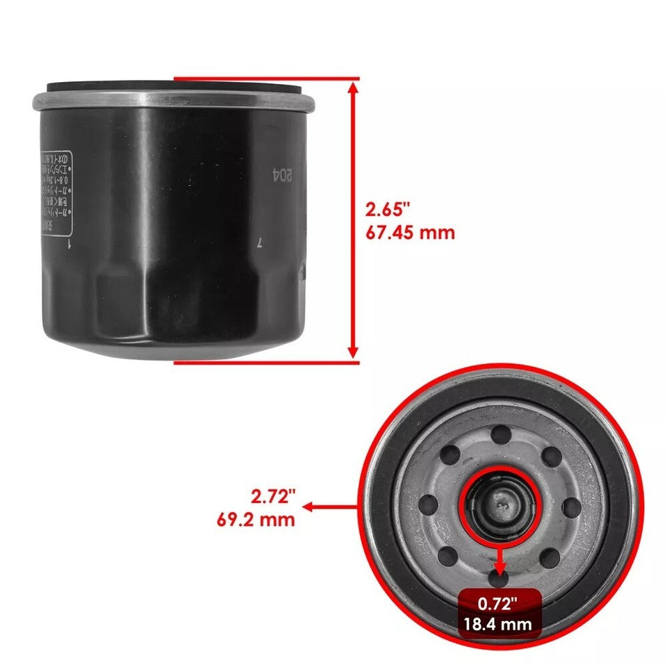 Motorcycle Oil Filter for Honda CBR600 F2 F3 F4 F4i CBR600RR CBR1000RR -BE06