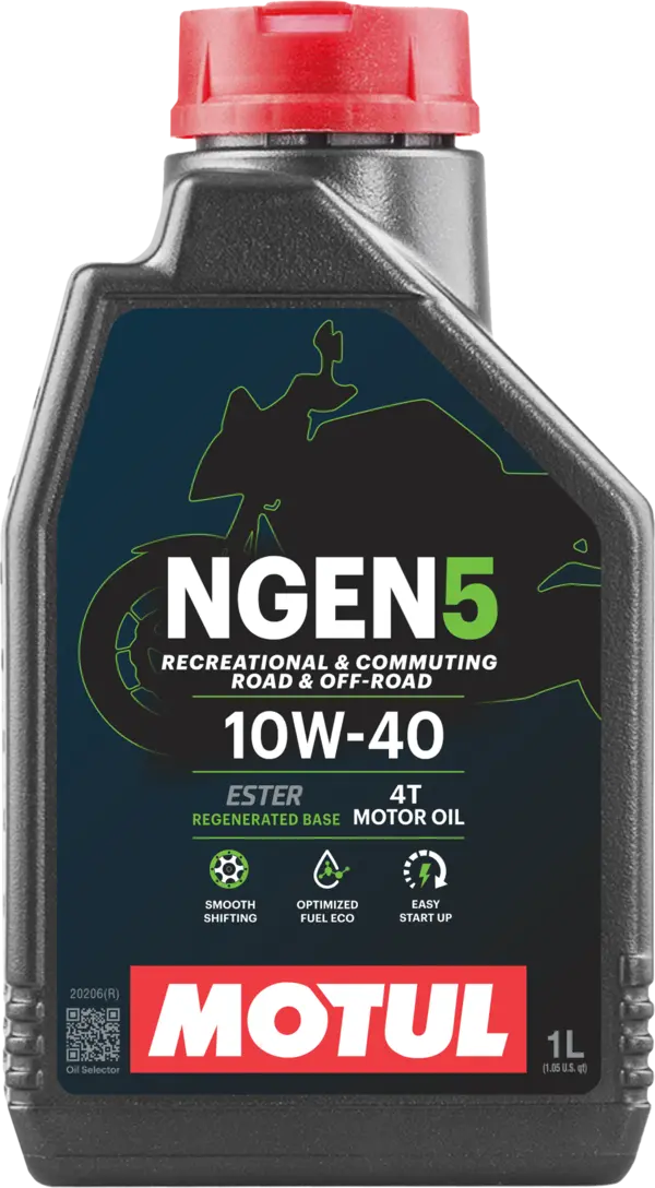 MOTUL Oil NGEN5 10W-40 4T / 1L Synthetic