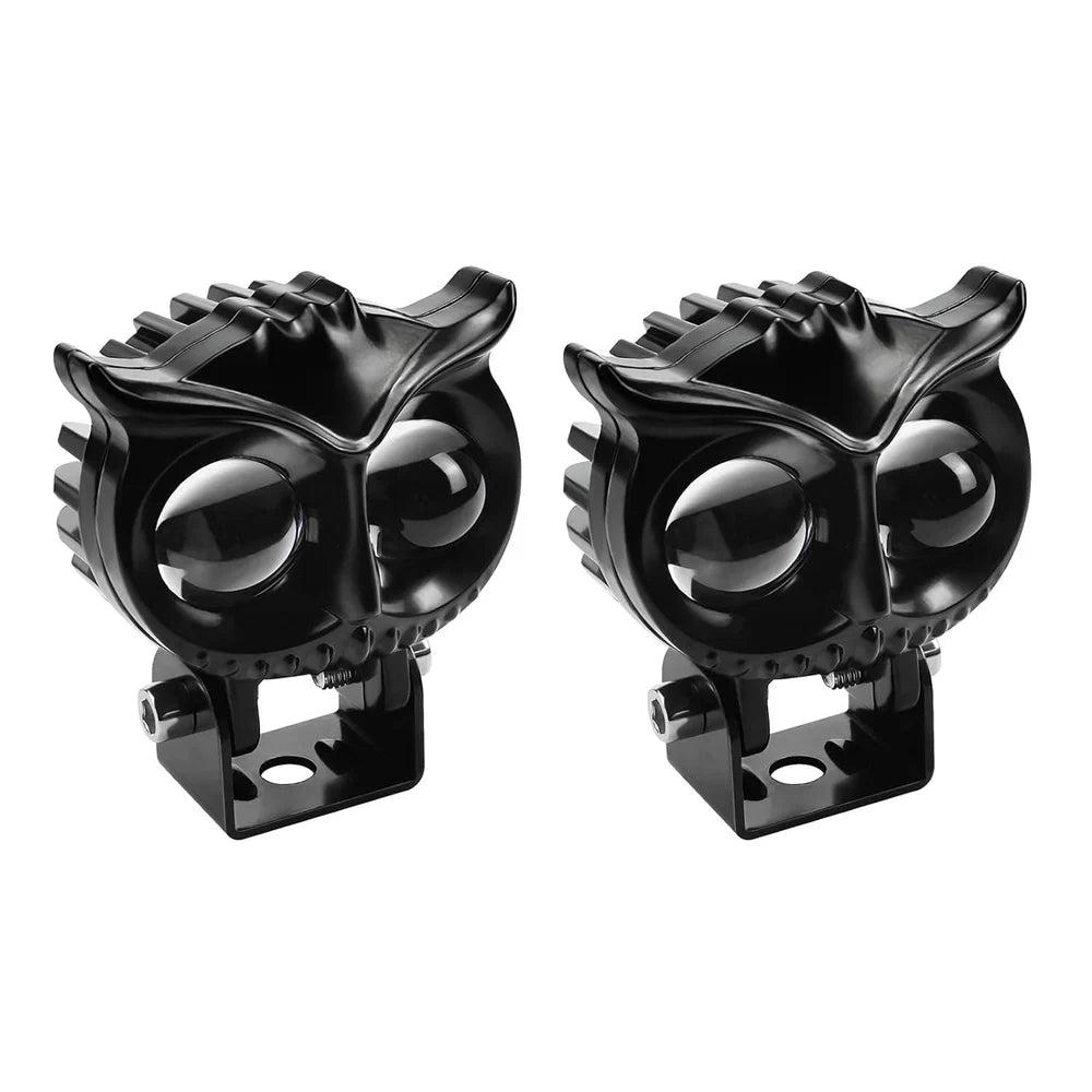 Owl Shape Design Led Fog Light Metal