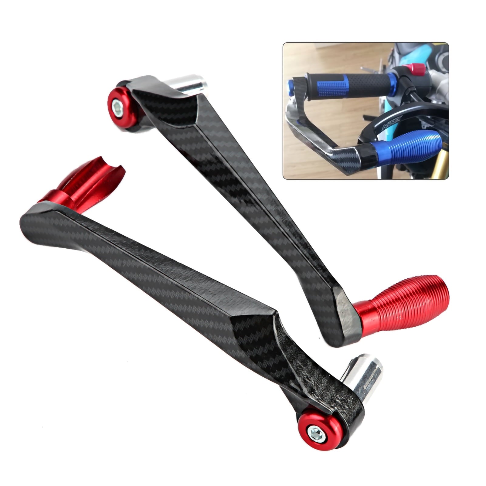 Levers Protectors, high Quality Material Stable Performance Professional Universal Motorcycle Handlebar Protector
