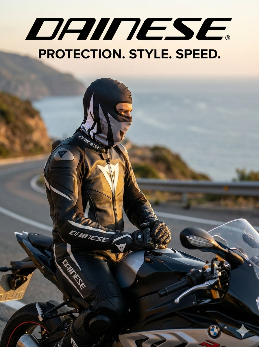 Dainese design Helmet Mask Balaclava