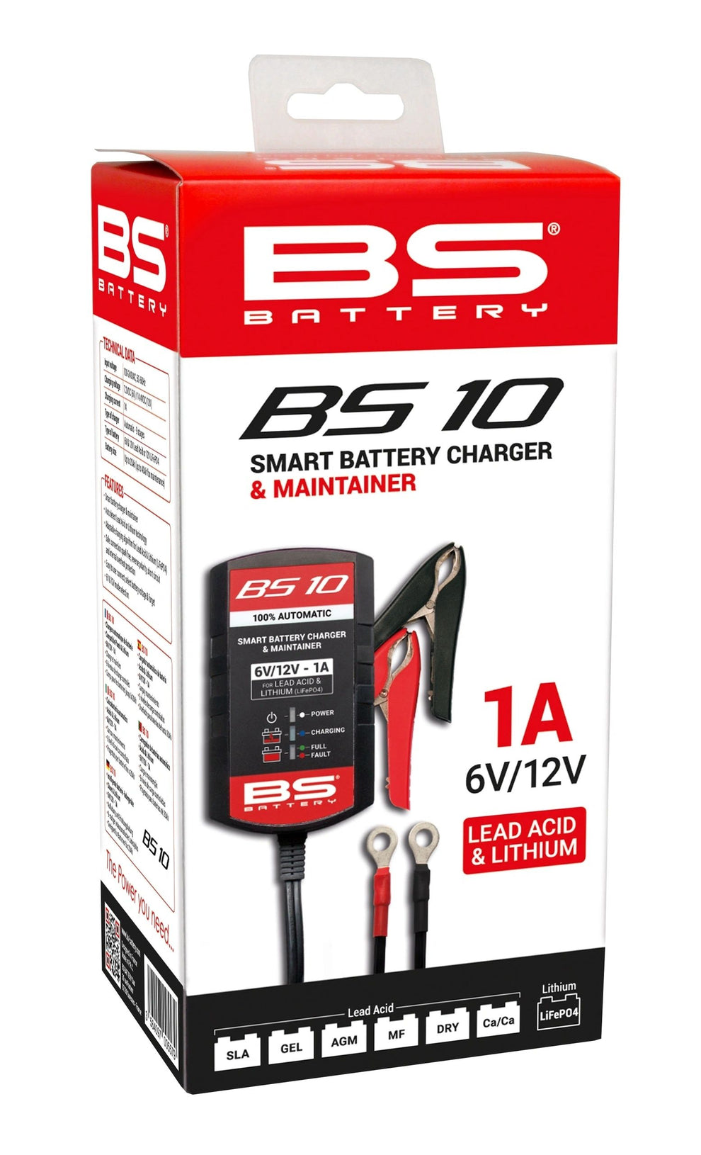 BS Smart Battery Charger and Maintainer