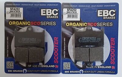 EBC front brake pads for Yamaha Tmax 530 / 560 and Tech-max 2008-2025 (1set=2pads)