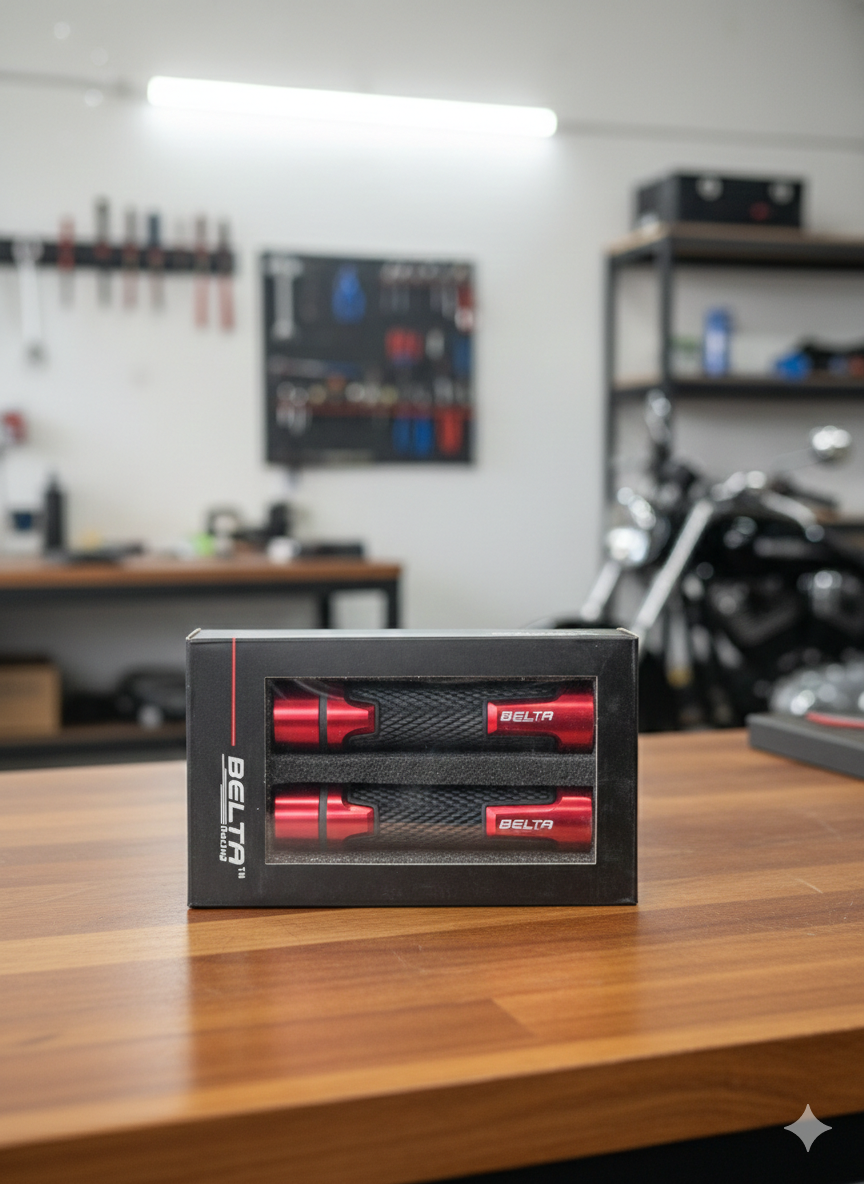 Motorcycle Handgrip universal fit aluminum ANC anodized