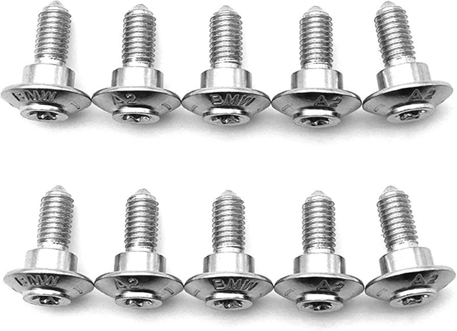 Genuine Bolts Kit T25 Fairing Screws for BMW S1000RR S1000R S1000XR R1200GS R1250GS Repair Replacement Parts kit M5 (3pcs/kit)