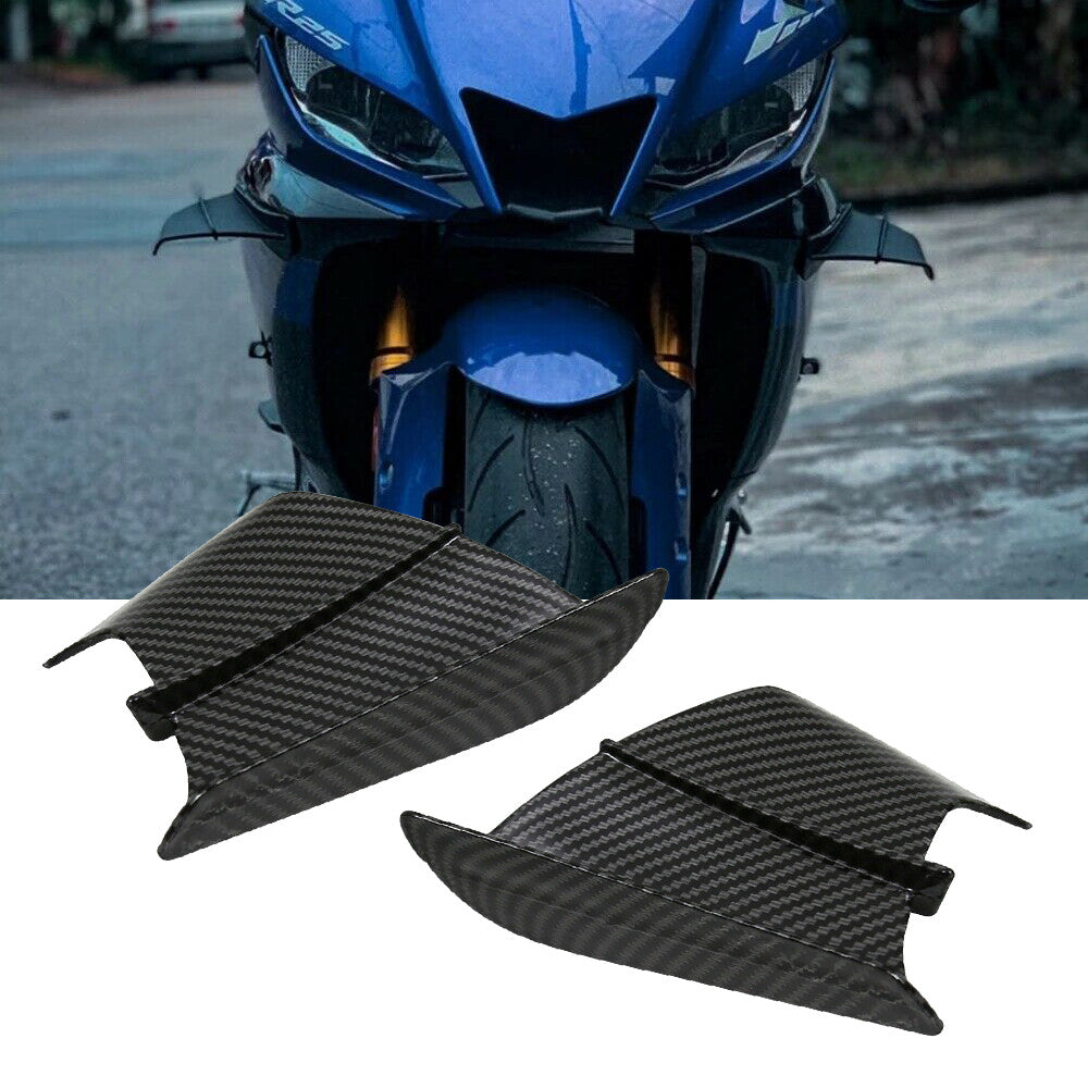 Universal Motorcycle Side Fairing Winglet Wing Kit Spoiler