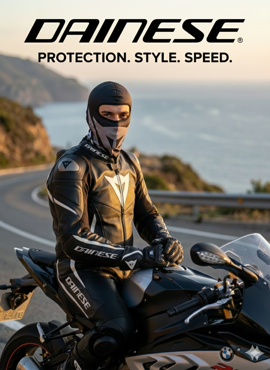 Dainese design Helmet Mask Balaclava