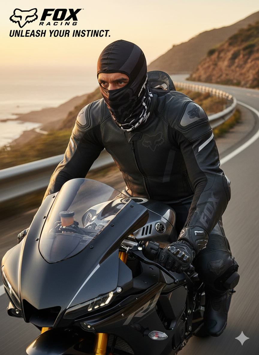 Fox Design Helmet Mask Balaclava