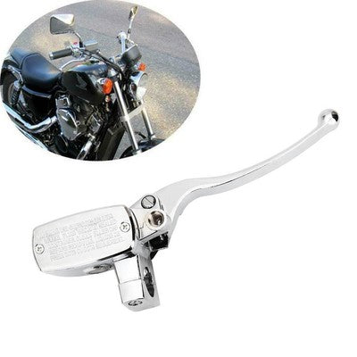 Universal Brake Master Cylinder Set 25mm  Chrome for Honda steed /  Shadow 750 - VTX1800 Kawasaki Vulcan Yamaha Road Star Suzuki Boulevard