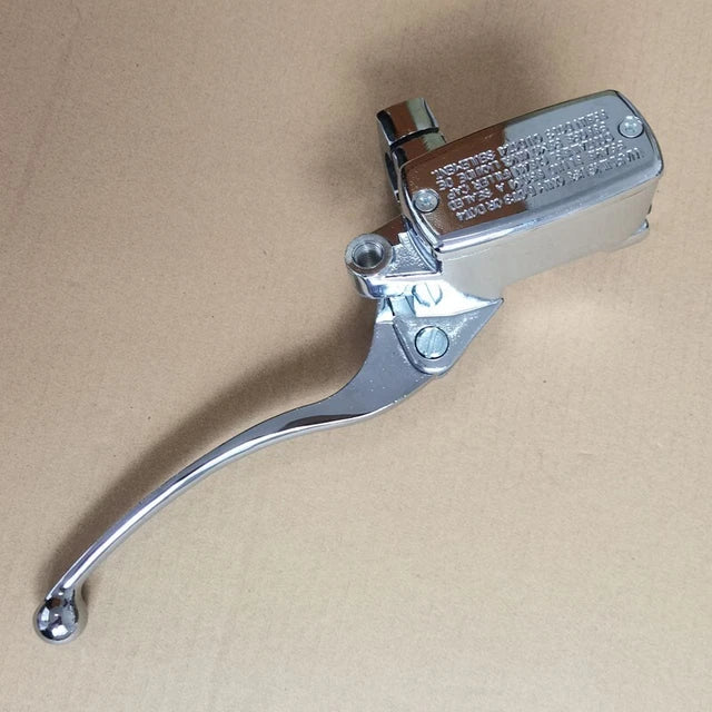 Universal Brake Master Cylinder Set 25mm  Chrome for Honda steed /  Shadow 750 - VTX1800 Kawasaki Vulcan Yamaha Road Star Suzuki Boulevard