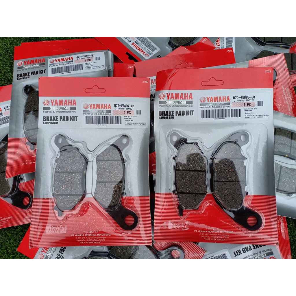 Yamaha original X-max brake pads front & rear
