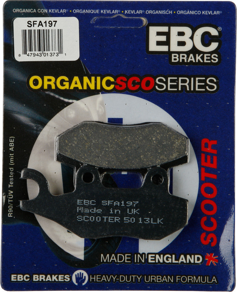EBC Front Brake pads for Kawasaki Ninja 250-300-400 2008-2024 (1 set=2pads)