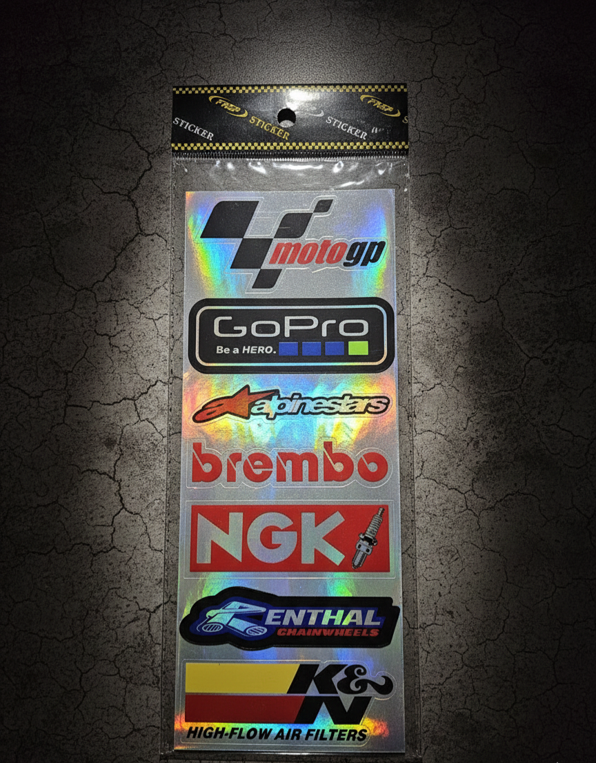 Reflective Motorcycle Edge Strips Bike Helmet Stickers Styling Vinyl Decals Waterproof UV resistant Decorative Stickers