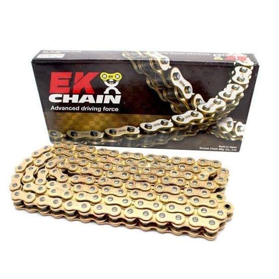 EK Original Motorcycle Chain 520 525 & 530 Gold