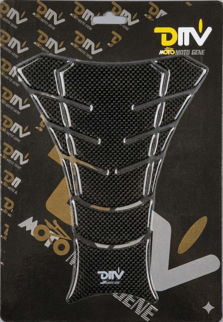 Universal Fuel/Gas Tank Pad Carbon Cover Guard