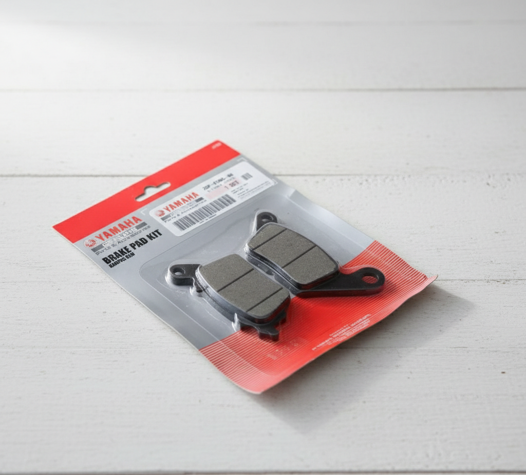 Yamaha original N-max brake pads front & rear. Fits yamaha Aerox front.