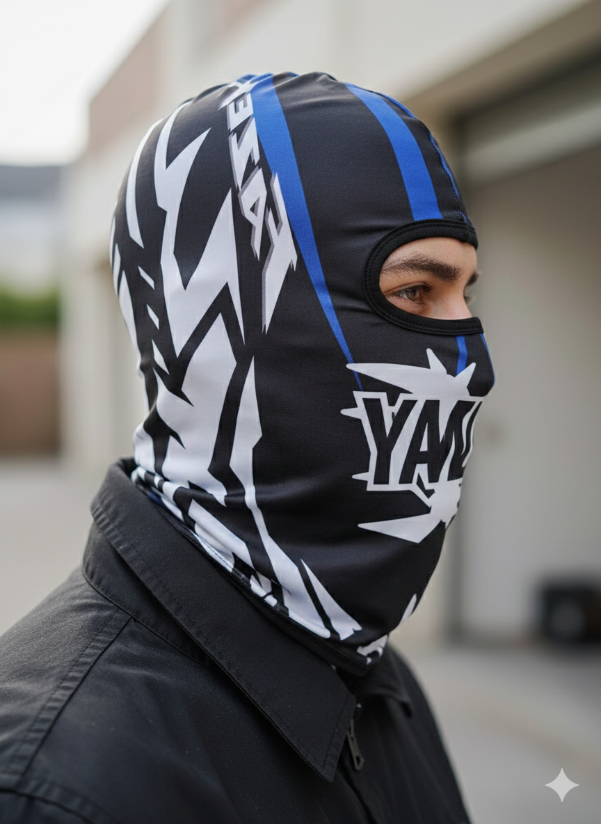 Yamaha Design Helmet Mask Balaclava
