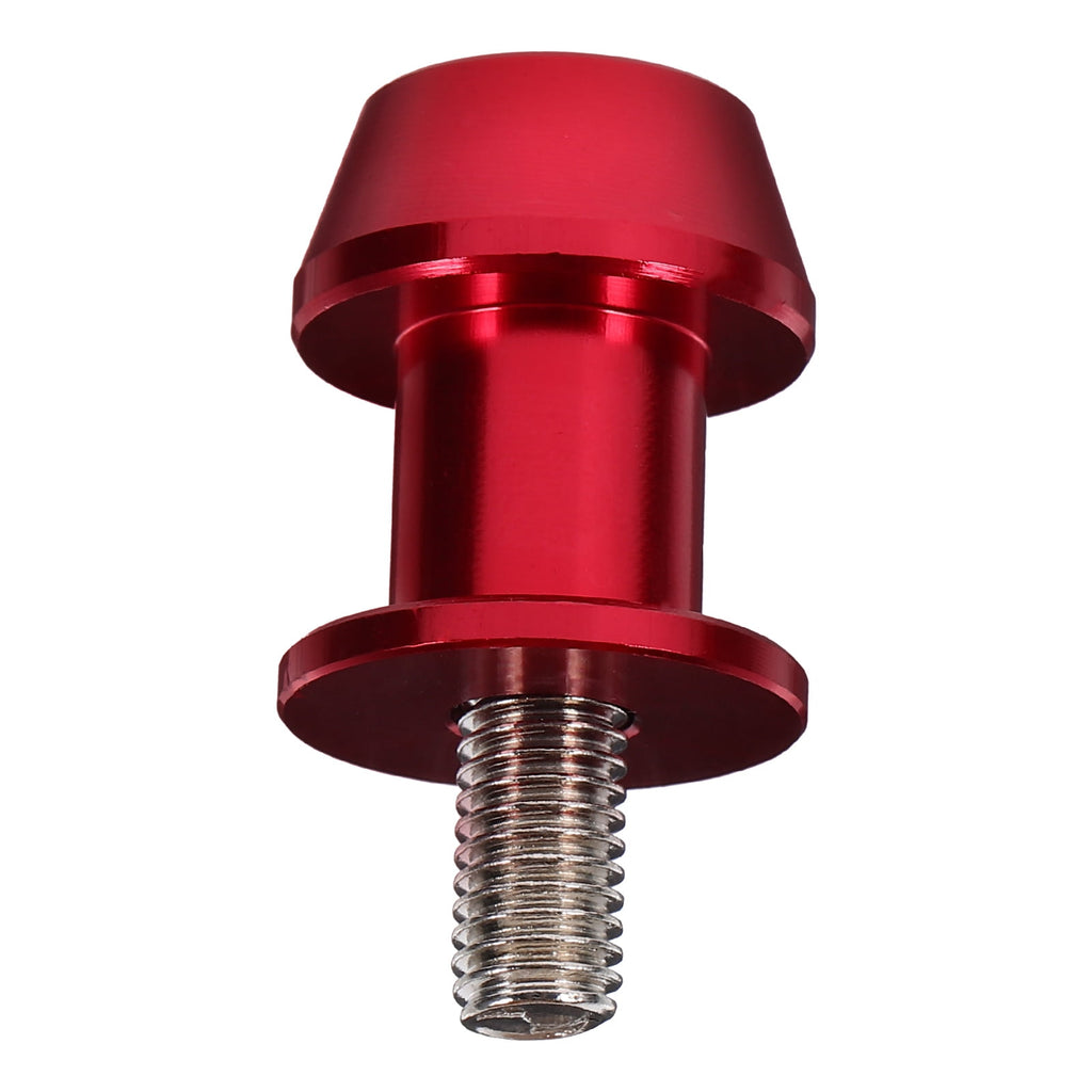 Swing Arm Spool, 6, 8 &10 mm universal Motorcycle Aluminium Alloy Swing Arm Spool Sliders Stand Swingarm Bobbins ( bolts included 6, 8 & 10mm).