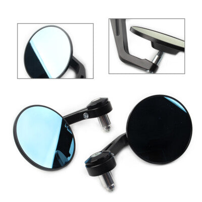 Universal motorcycle handlebar End mirrors Rearview
