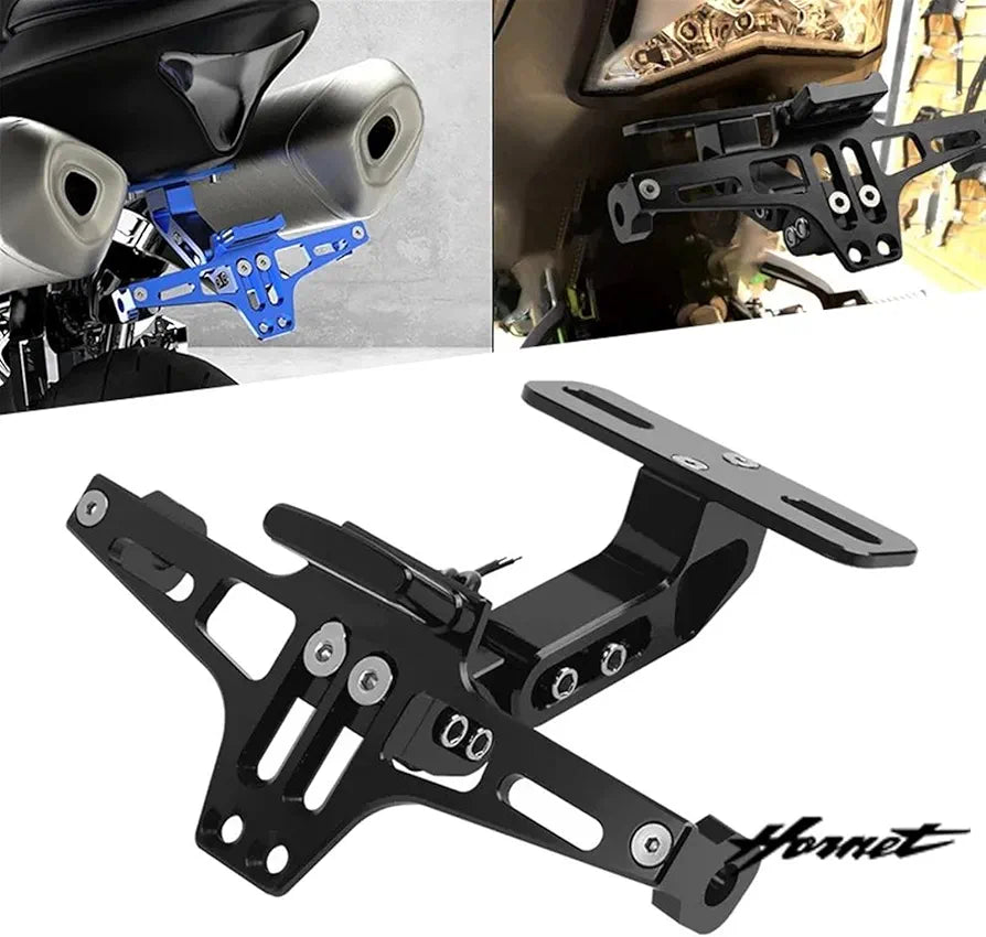Motorcycle License Plate Bracket Fender Eliminator Kit Universal Motorcycle License Plate Holder
