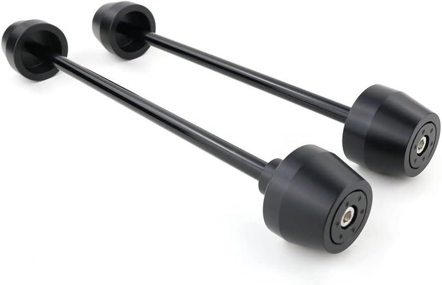 Front and Rear Axle Frame Sliders Fit for GSXR 1000 2001-2004/ GSXR 600 GSXR 750 2000-2003 Sliders Wheel Protector Axle Slider Crash Pads Sliders Crash Protector
