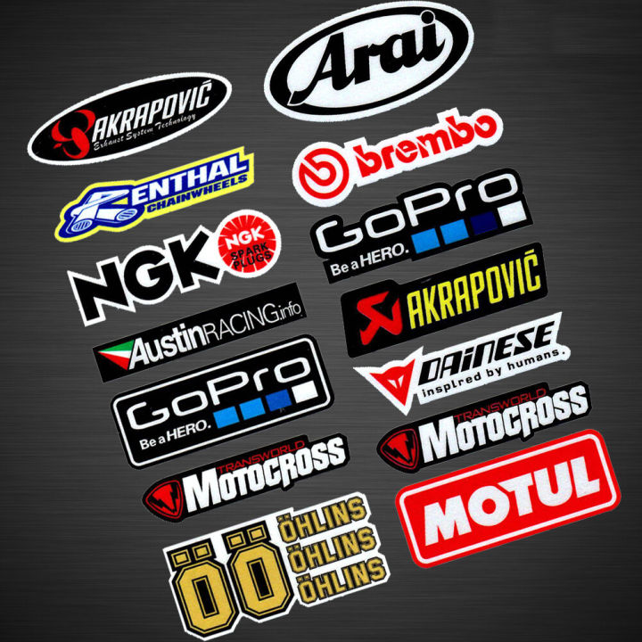 Reflective Motorcycle Edge Strips Bike Helmet Stickers or Car Styling Vinyl Decals Waterproof UV resistant Decorative Stickers