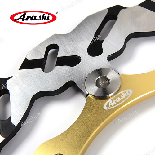 Arashi Gold Front Brake Rotor Discs For YAMAHA XP T-MAX 530 / TMAX 530 2012-2015