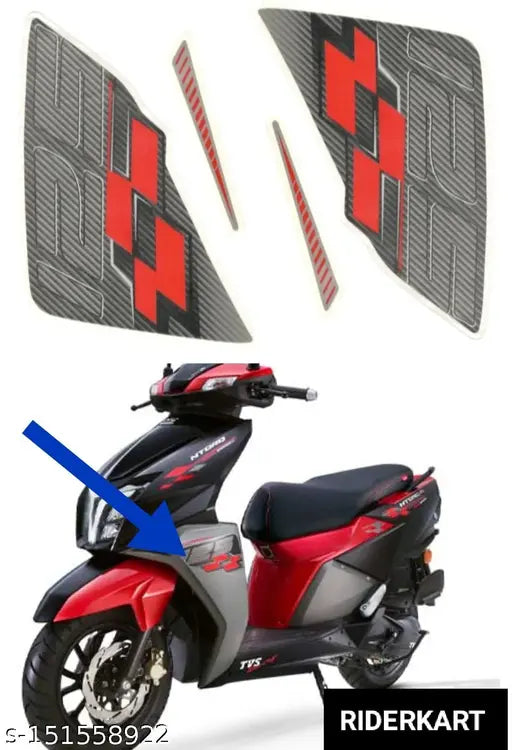 TVS scooter 2 Side Panel Stickers Ntorq 125