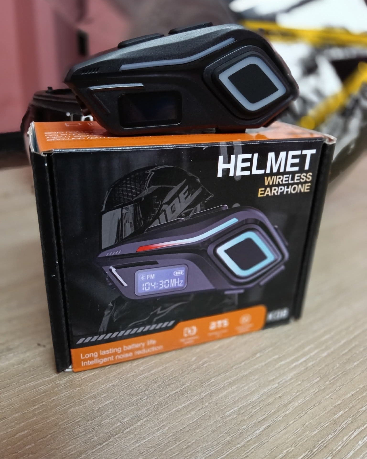Bluetooth Wireless Motorcycle Helmet Headset Motorbike Headphone